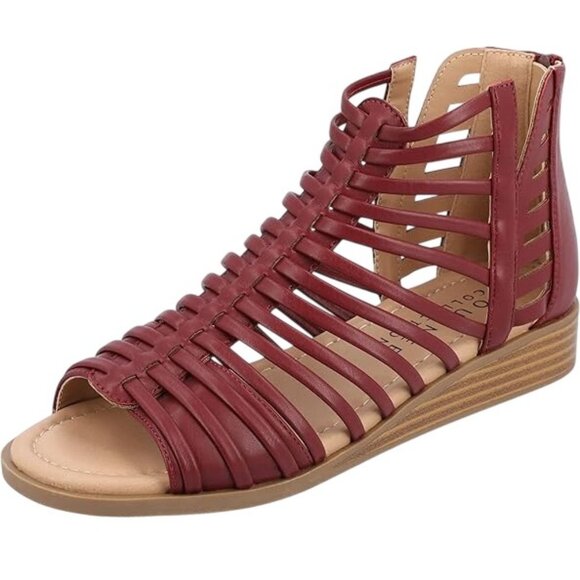 Journee Collection Women's Tru Comfort Foam Delilah Sandals - Picture 1 of 4